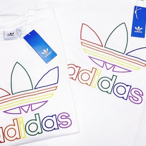 rainbow adidas shirt