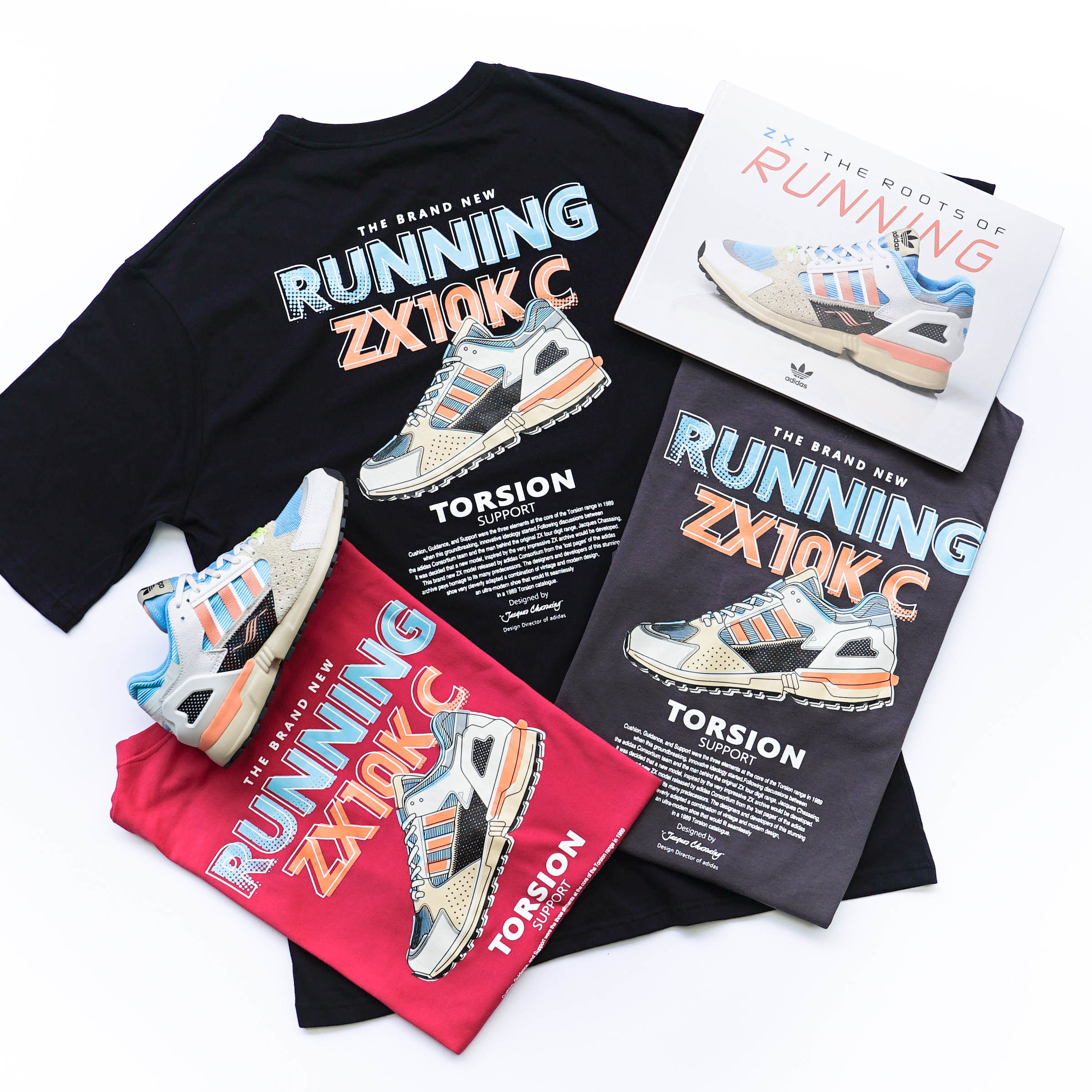 【 adiFANS 原創設計 ZX 10000 C OG 短TEE 】