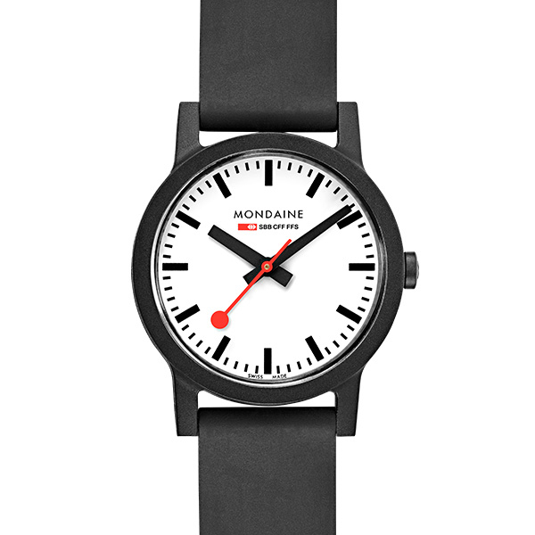 萬年鐘錶 - MONDAINE  瑞士國鐵   essence系列 女錶  XM-32110RB  錶徑32MM