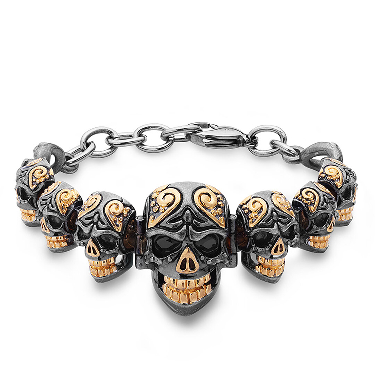 半金末日骷髏手環