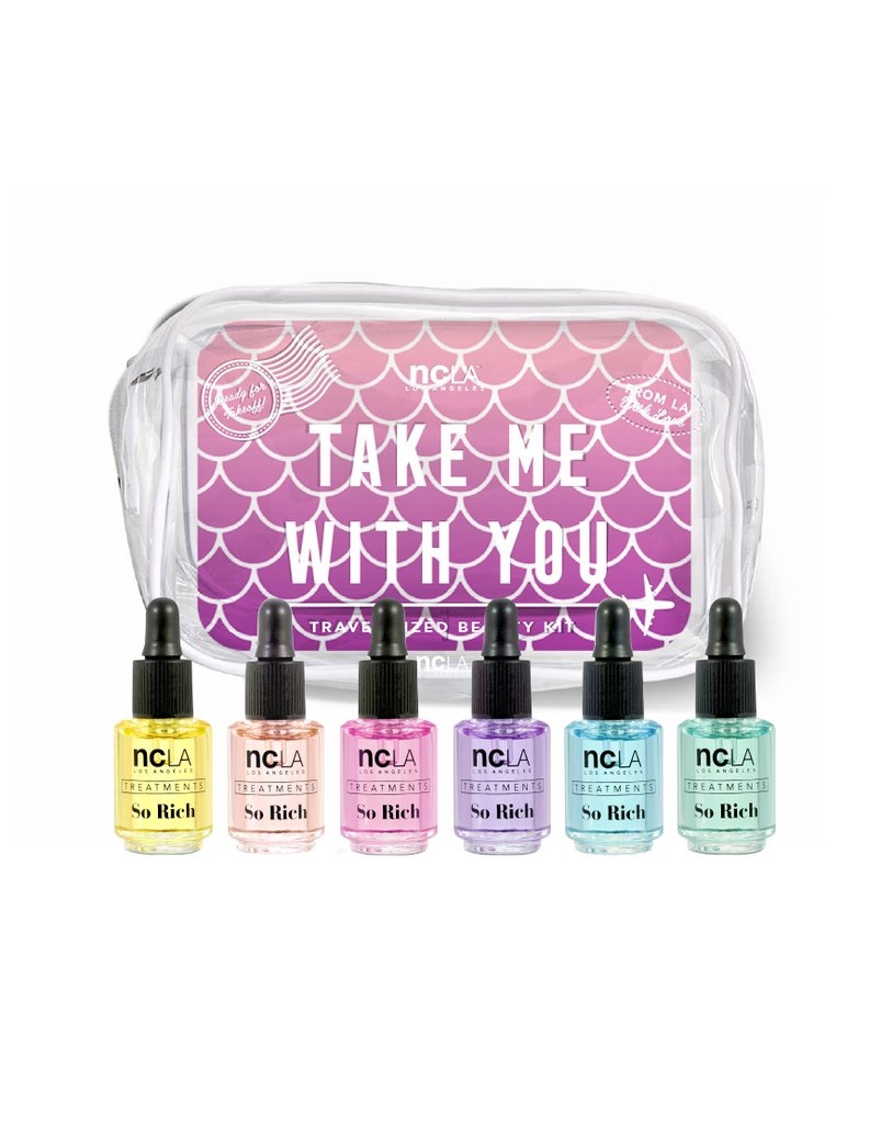 Deluxe Cuticle Oil Set - Take Me With You Travel Pouch 維他命E護甲油