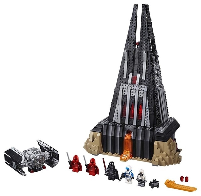 Darth Vader's Castle Star Wars Building Set Minifigs Fit Lego NO BOX LA11425