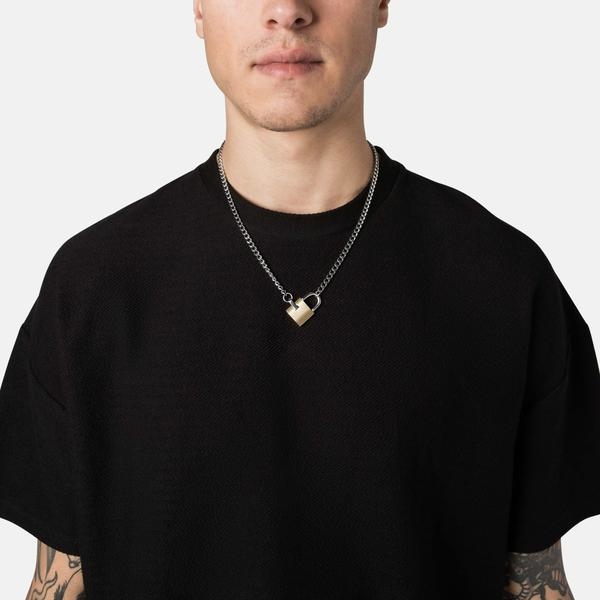 Vitaly Design | 鎖頭項鍊 金/銀 金/金