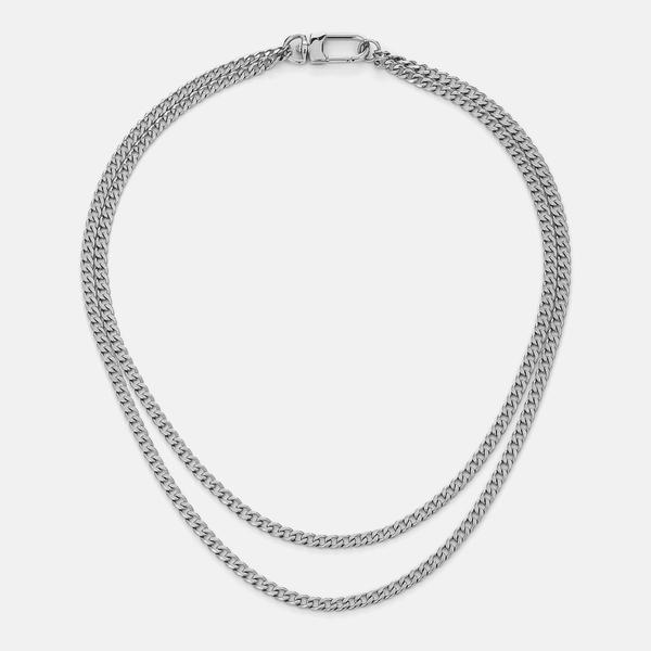 【預購】Vitaly Design | 雙繩項鍊 銀