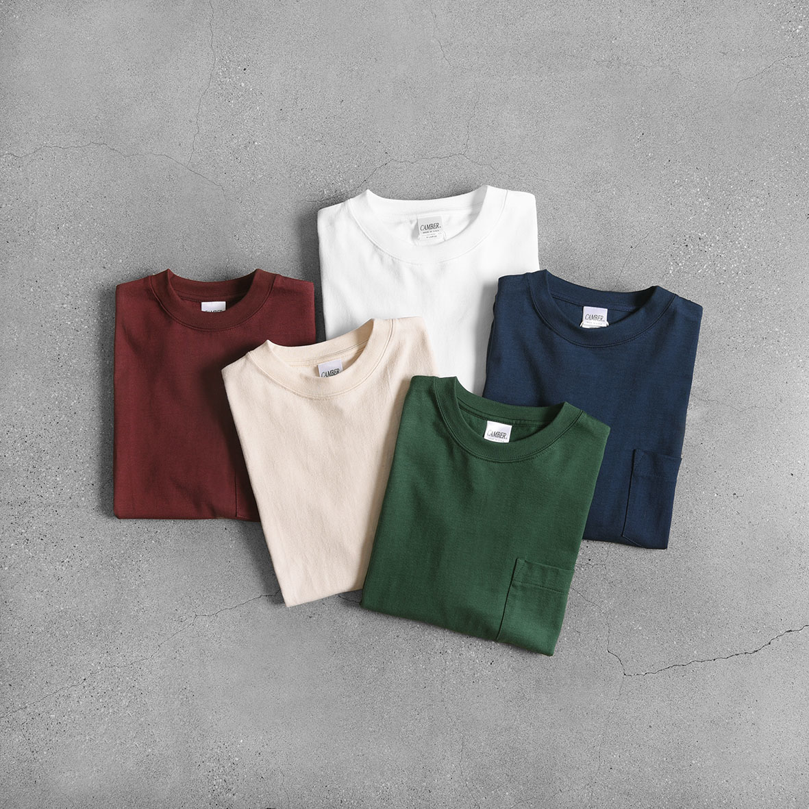 CAMBER 美製短Tee  ( 6oz 口袋款 )