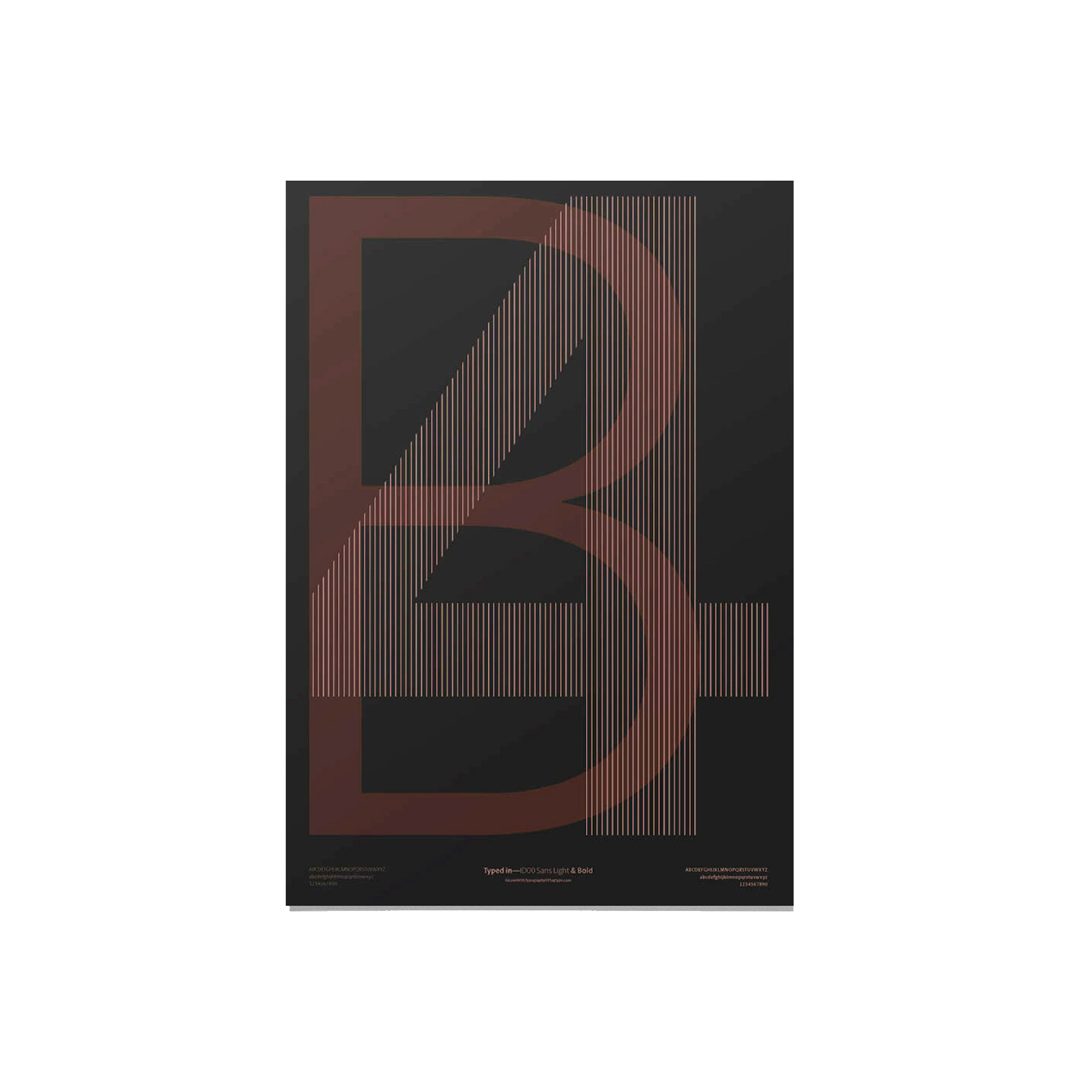 瘋字體 3 - B4 海報 by Playtype