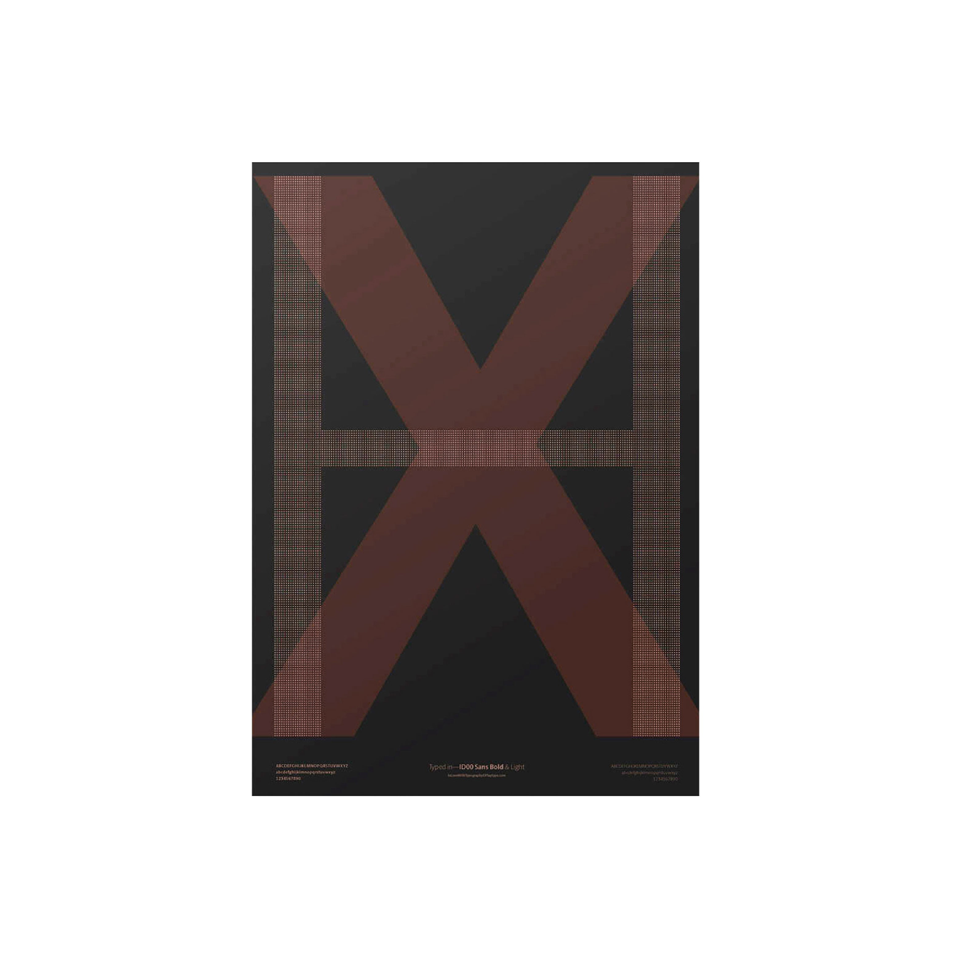 瘋字體 3 - HX 海報 by Playtype