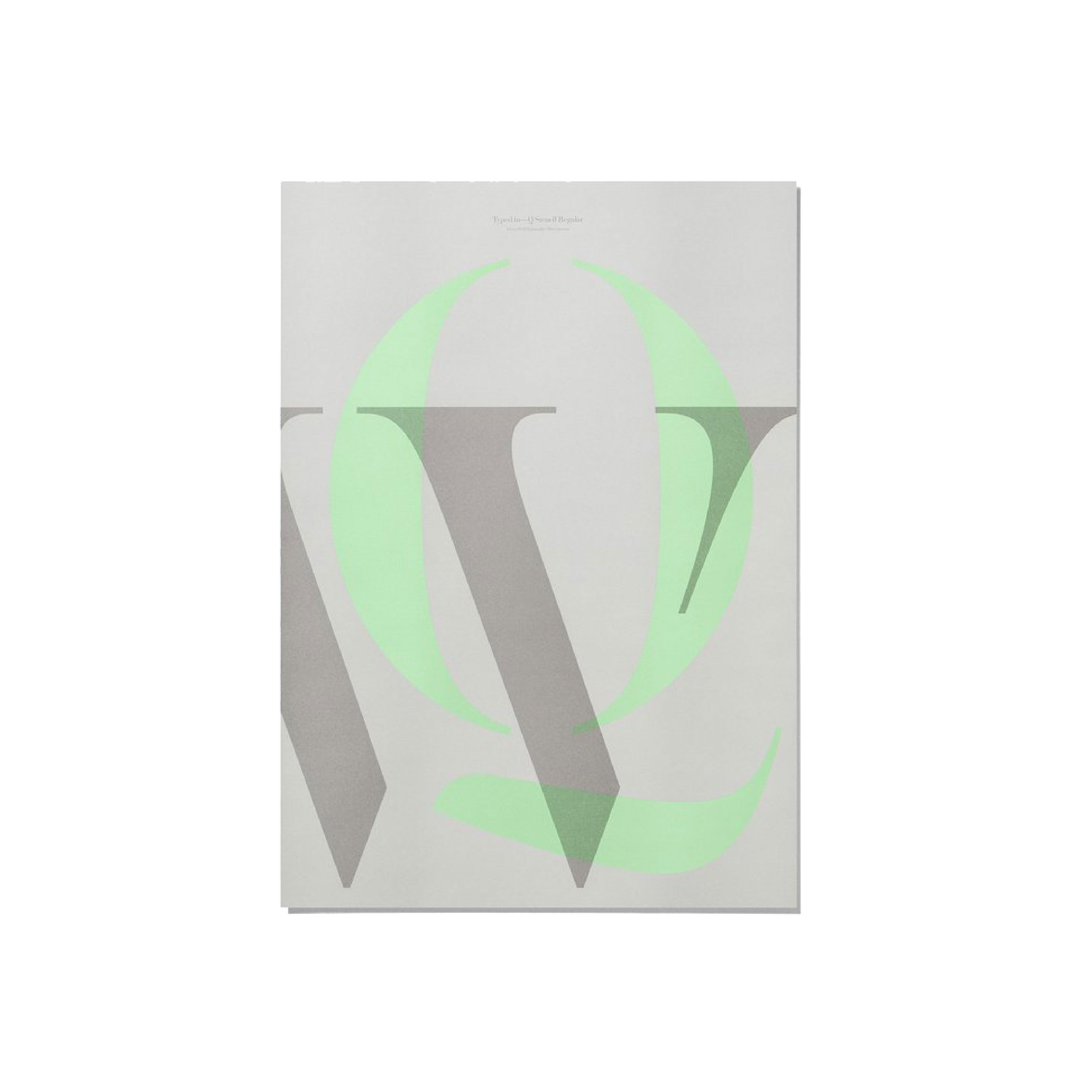 瘋字體 2 - WQ / 海報 by Playtype