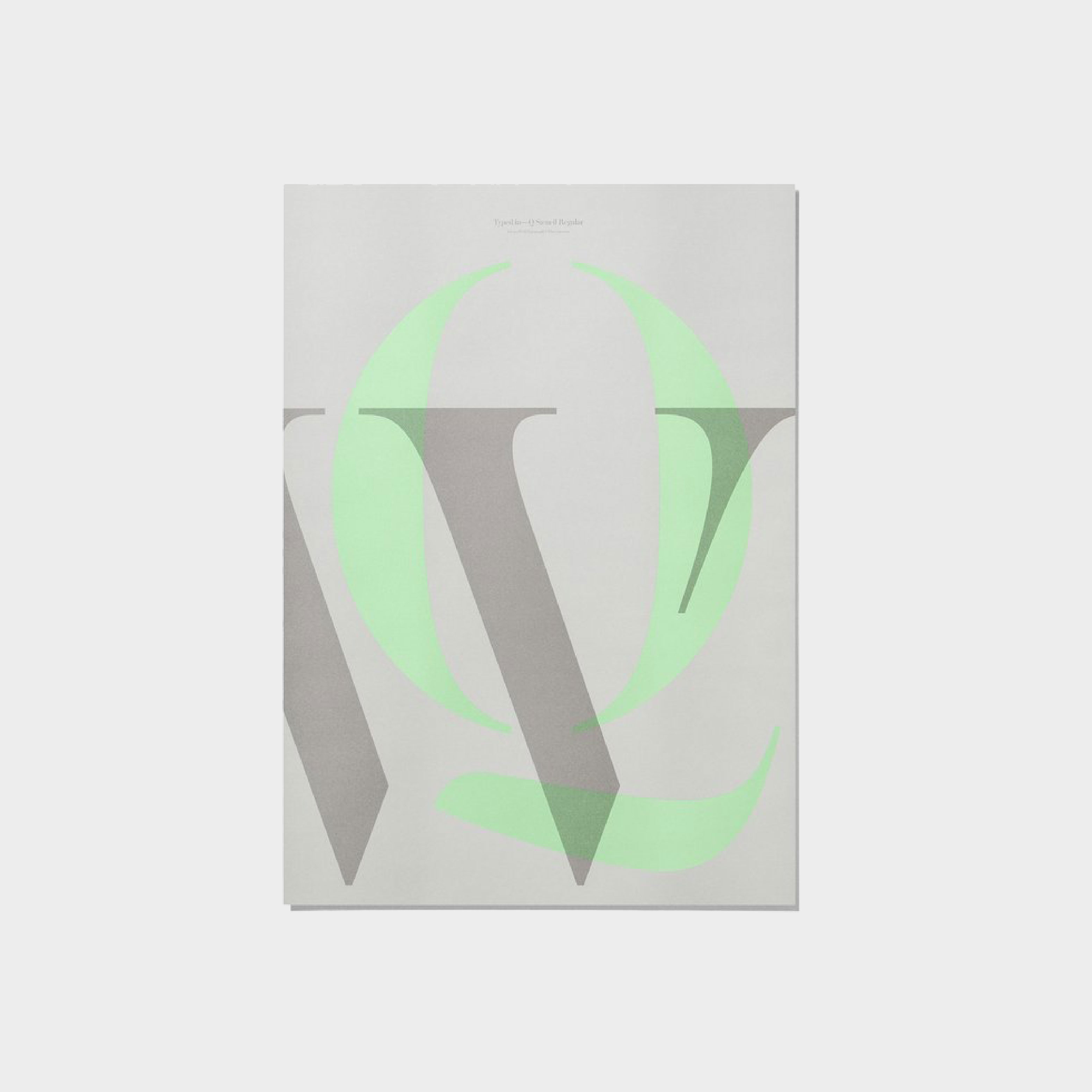 瘋字體 2 - WQ / 海報 by Playtype