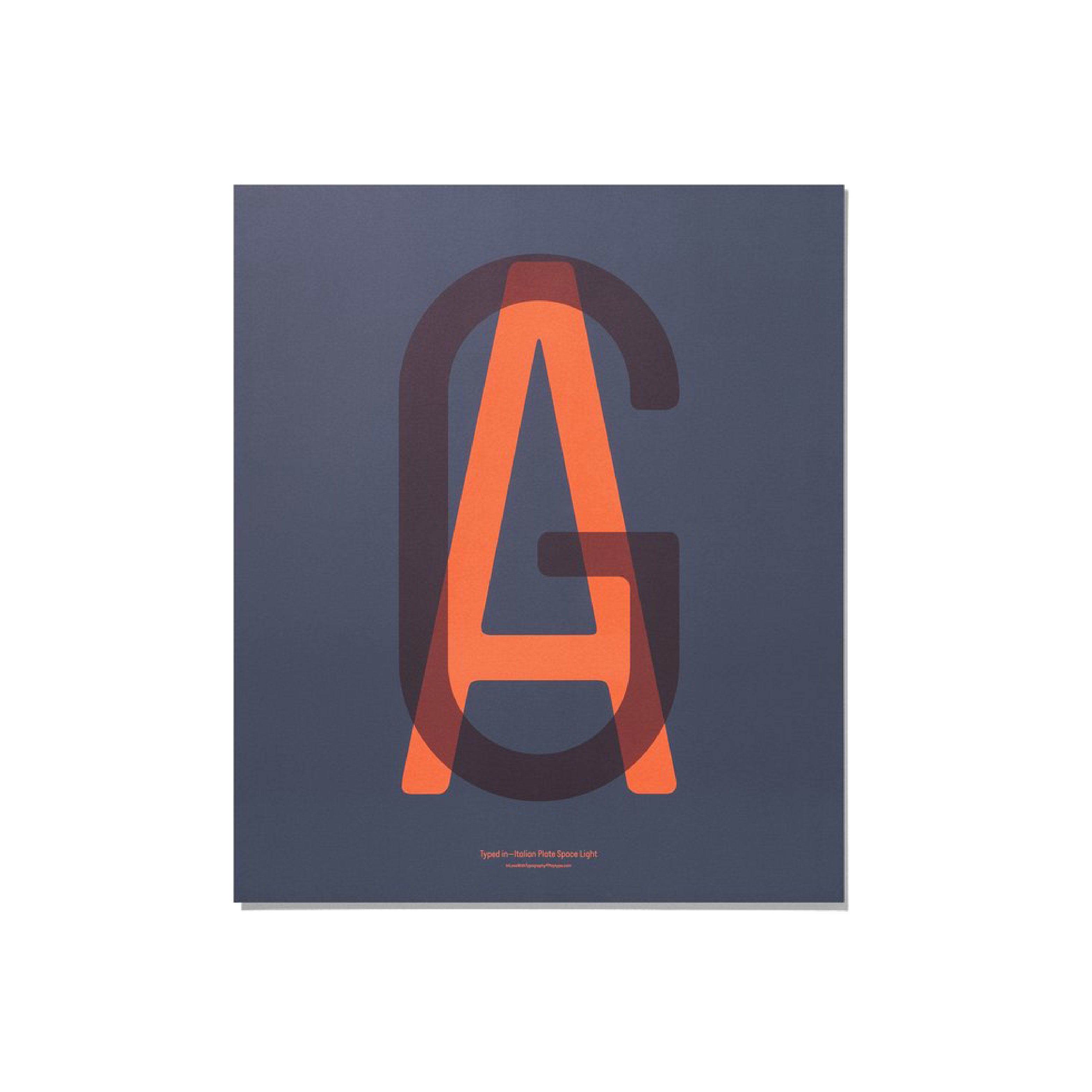 瘋字體 1 - AG / 海報 by Playtype