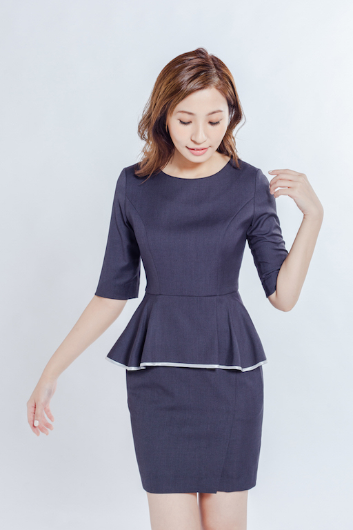 修身顯瘦醫美ＳＰＡ工作服-訂製款