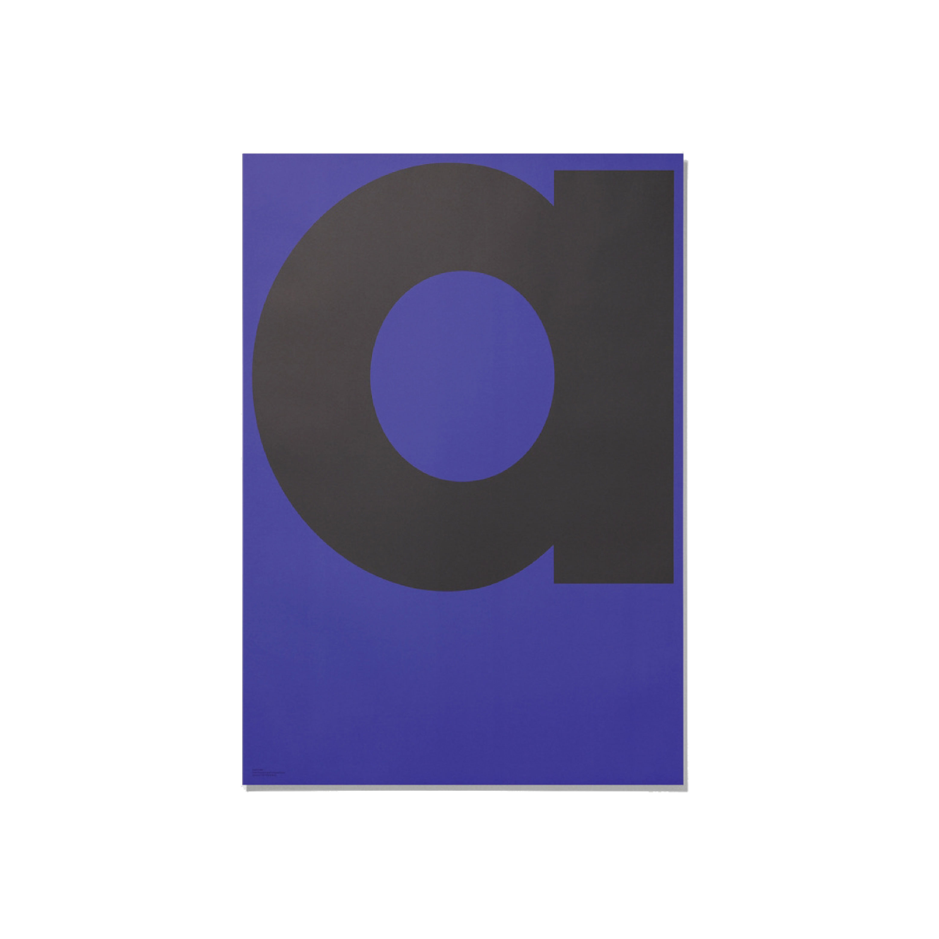 ABCD 海報 - a by Playtype