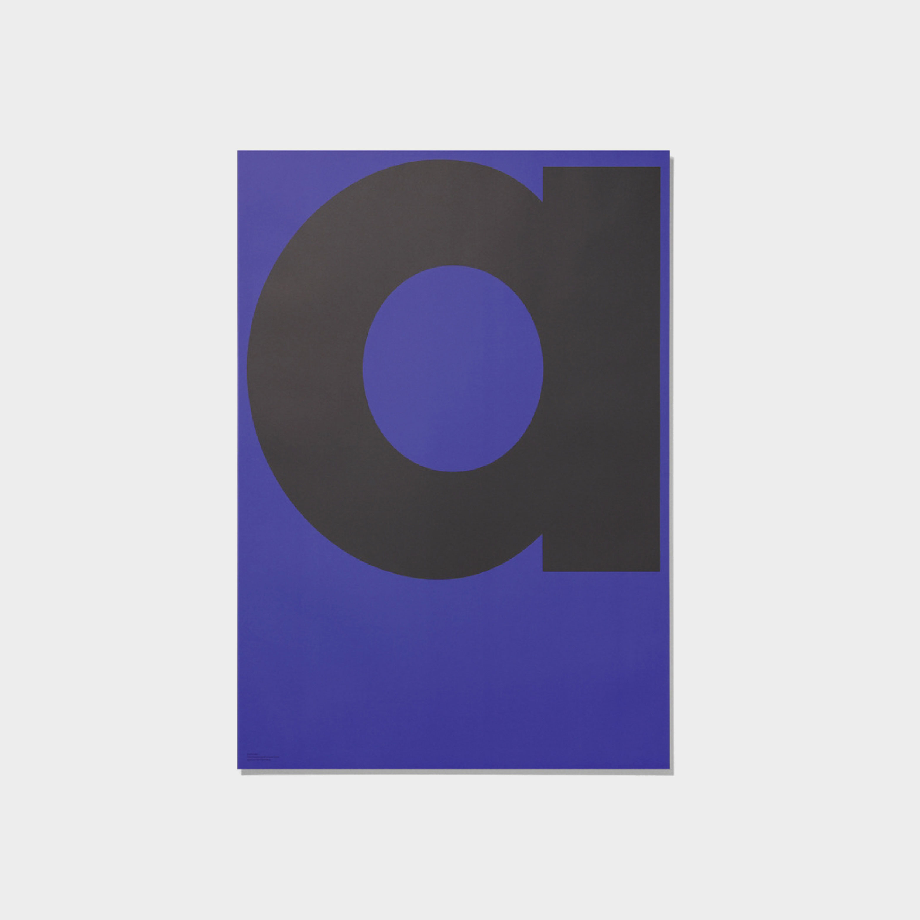 ABCD 海報 - a by Playtype