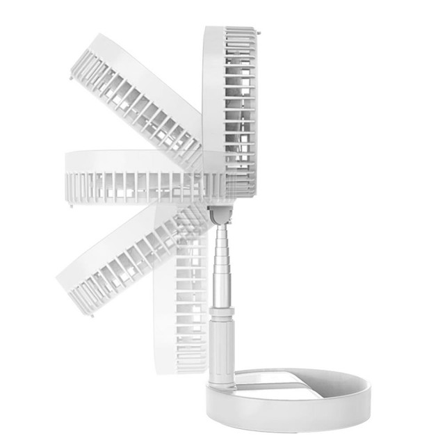 「隨意扇」隨摺隨到 USB無線伸縮摺疊風扇