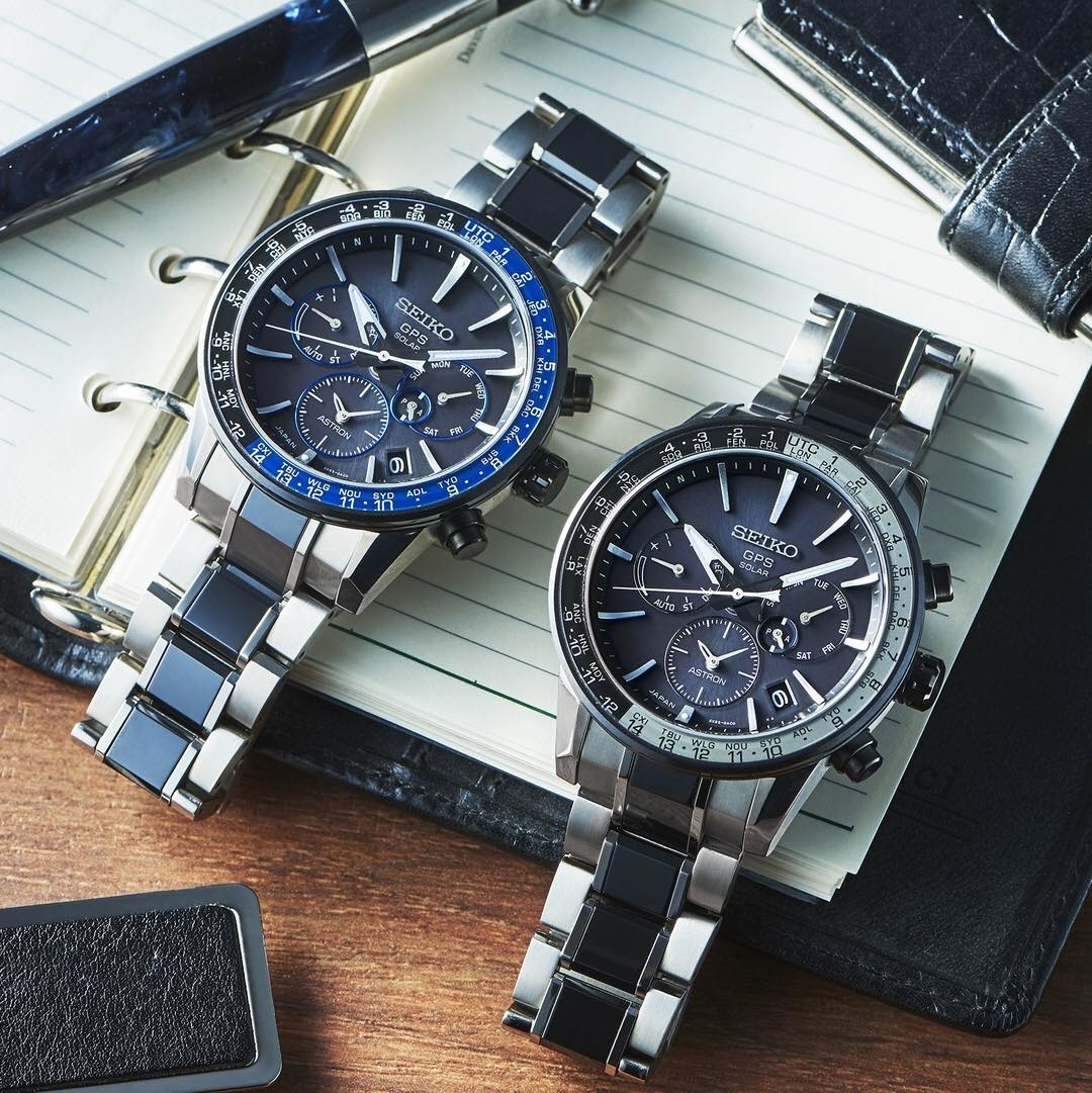 萬年鐘錶 - SEIKO ASTRON GPS  鈦金屬男錶  SSH009J1 / 5X53-0AD0B 錶徑42.9MM