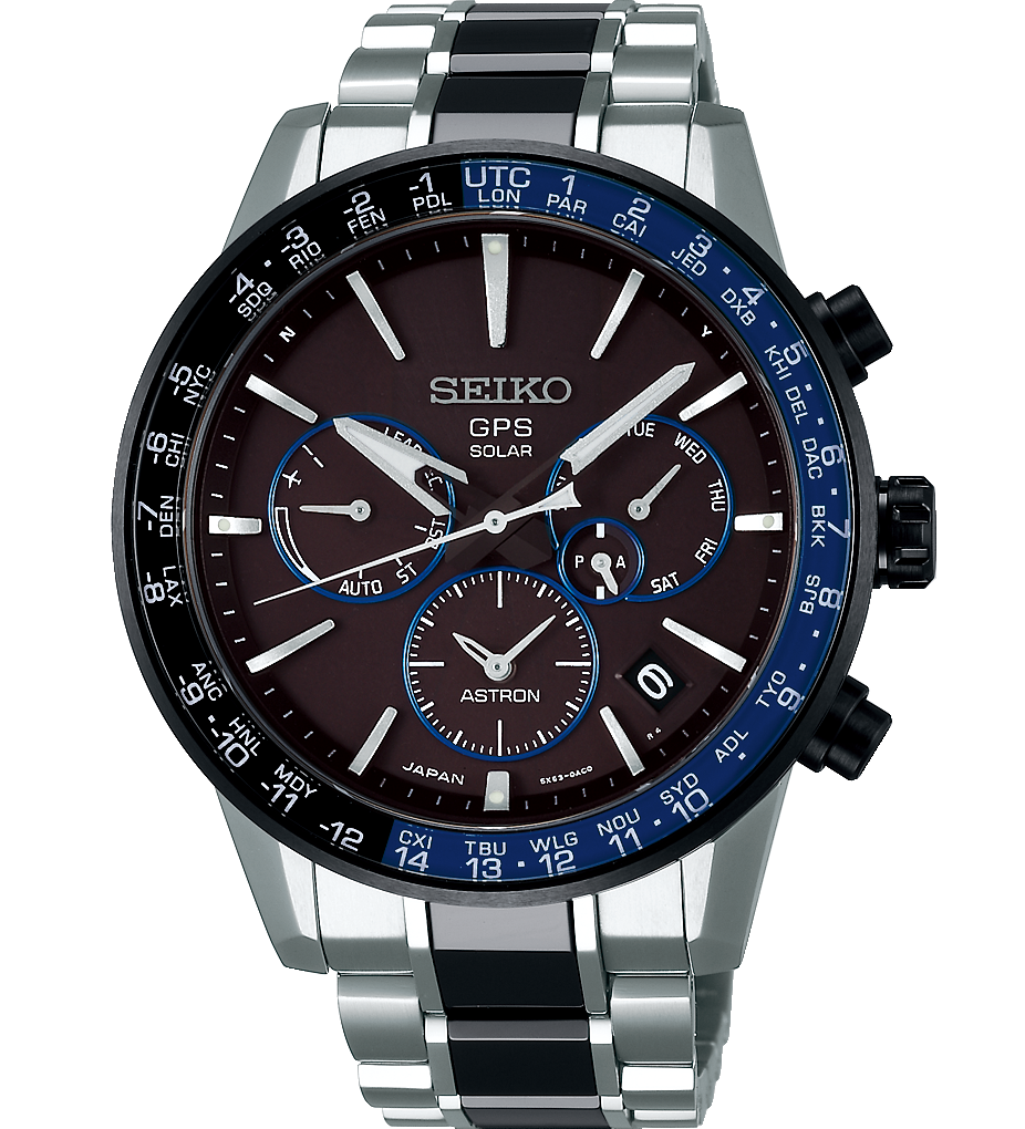 萬年鐘錶SEIKO ASTRON GPS 鈦金屬男錶SSH009J1 / 5X53-0AD0B