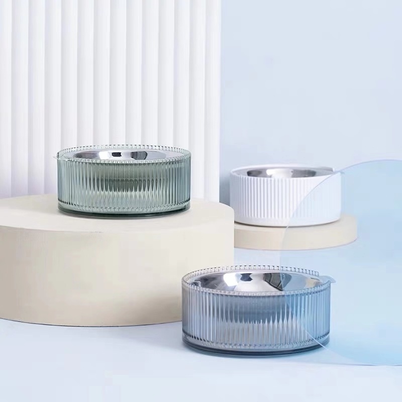 Furrytail 波波貓碗 白色 15*15*6.5cm