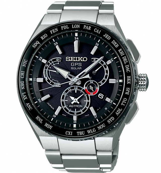 萬年鐘錶 - SEIKO ASTRON GPS  鈦金屬男錶   SBXB123J  /  8X53-0AV0D 錶徑46.7MM