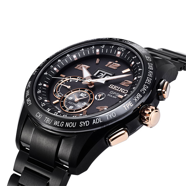 萬年鐘錶 - SEIKO ASTRON GPS  鈦金屬男錶 SSE163J1 / 8X42-0AF0K   錶徑45.5MM