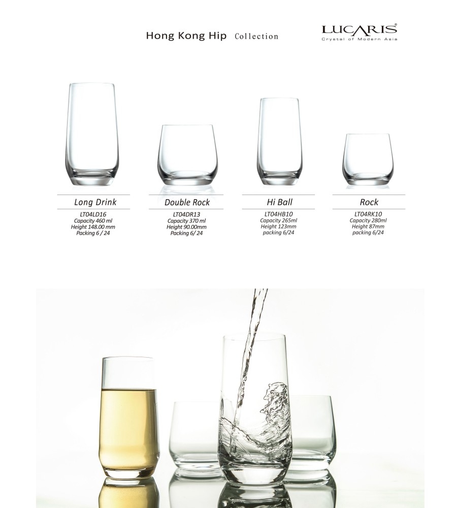 Lucaris 香港系列威士忌杯370ml/1入