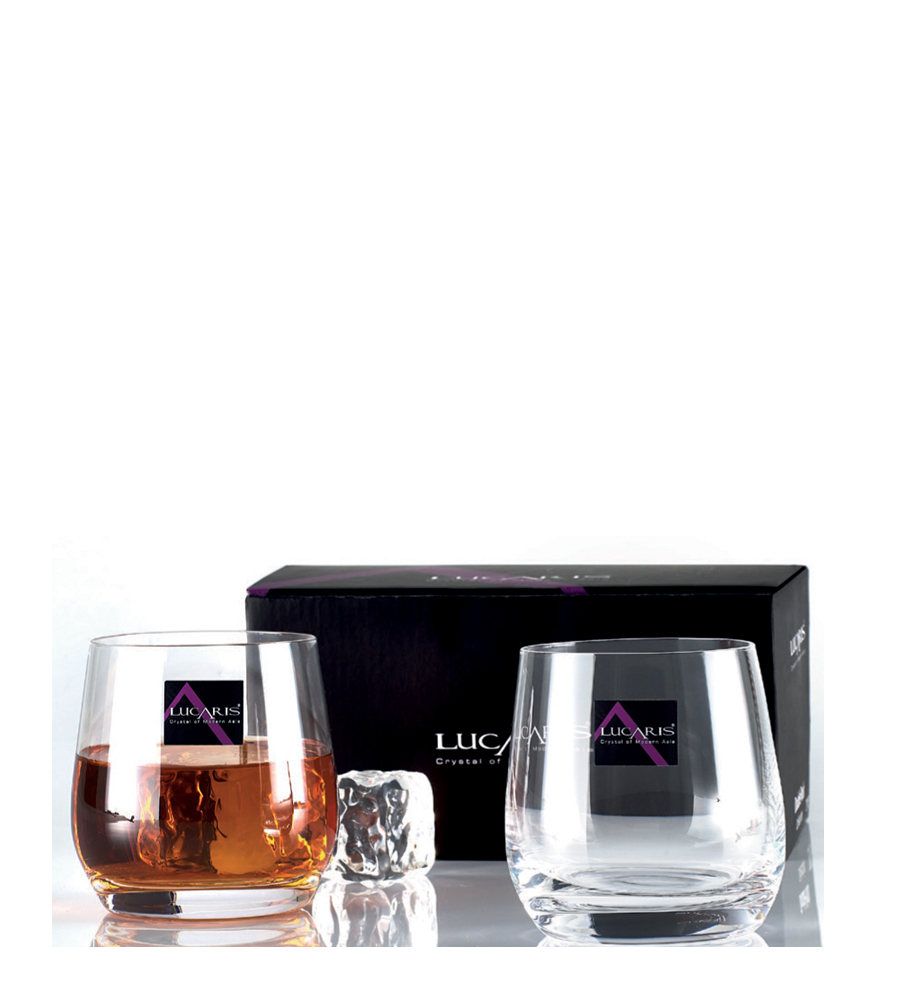 Lucaris 香港系列威士忌杯370ml(2入禮盒組)/1組