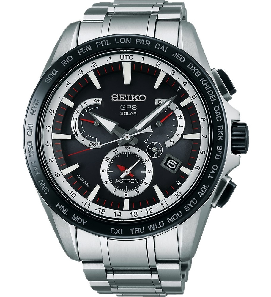 萬年鐘錶 - SEIKO ASTRON GPS  衛星對時男錶  SSE051J1 /  8X53-0AD0D  錶徑45MM