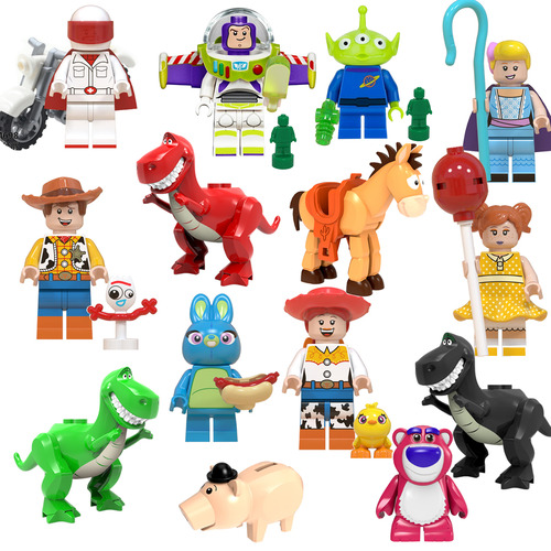 14PCS/Lot Toy Story Minifigures Minifigs Fit Lego