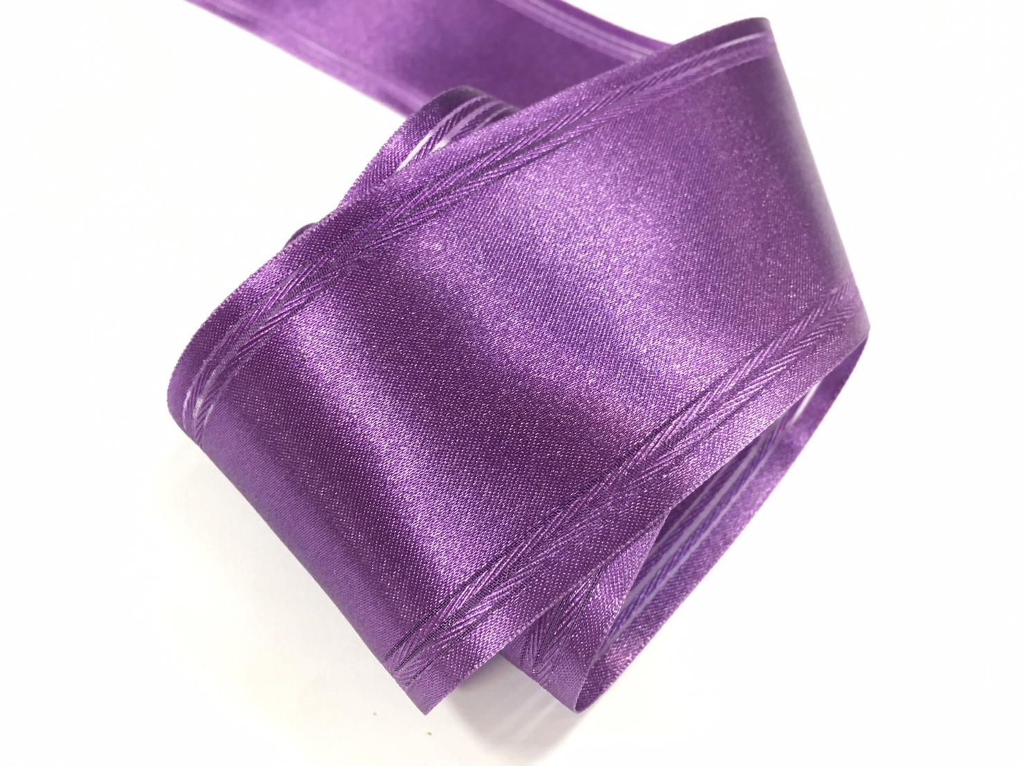 緞面網紗邊/雙面寬版/54mm