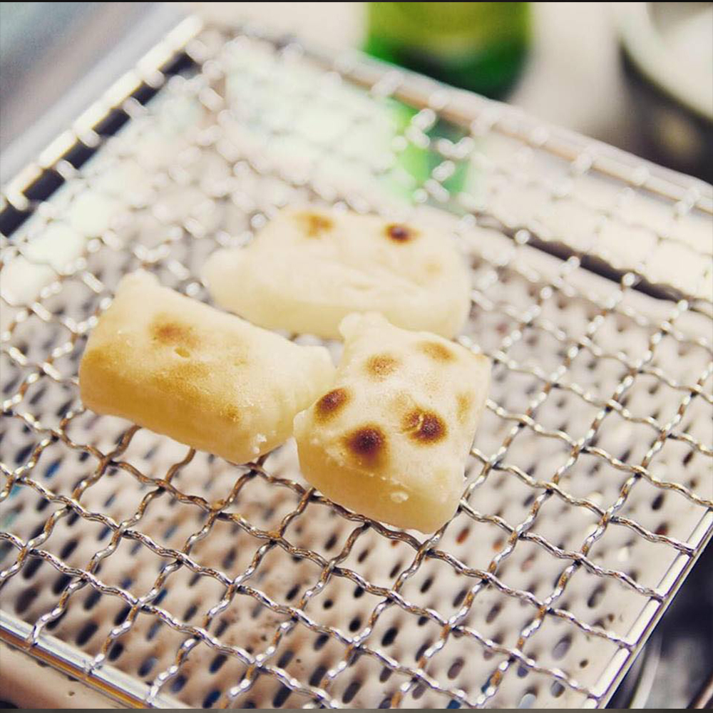 日式金網 陶瓷雙層可拆式燒烤網 20cm(中)