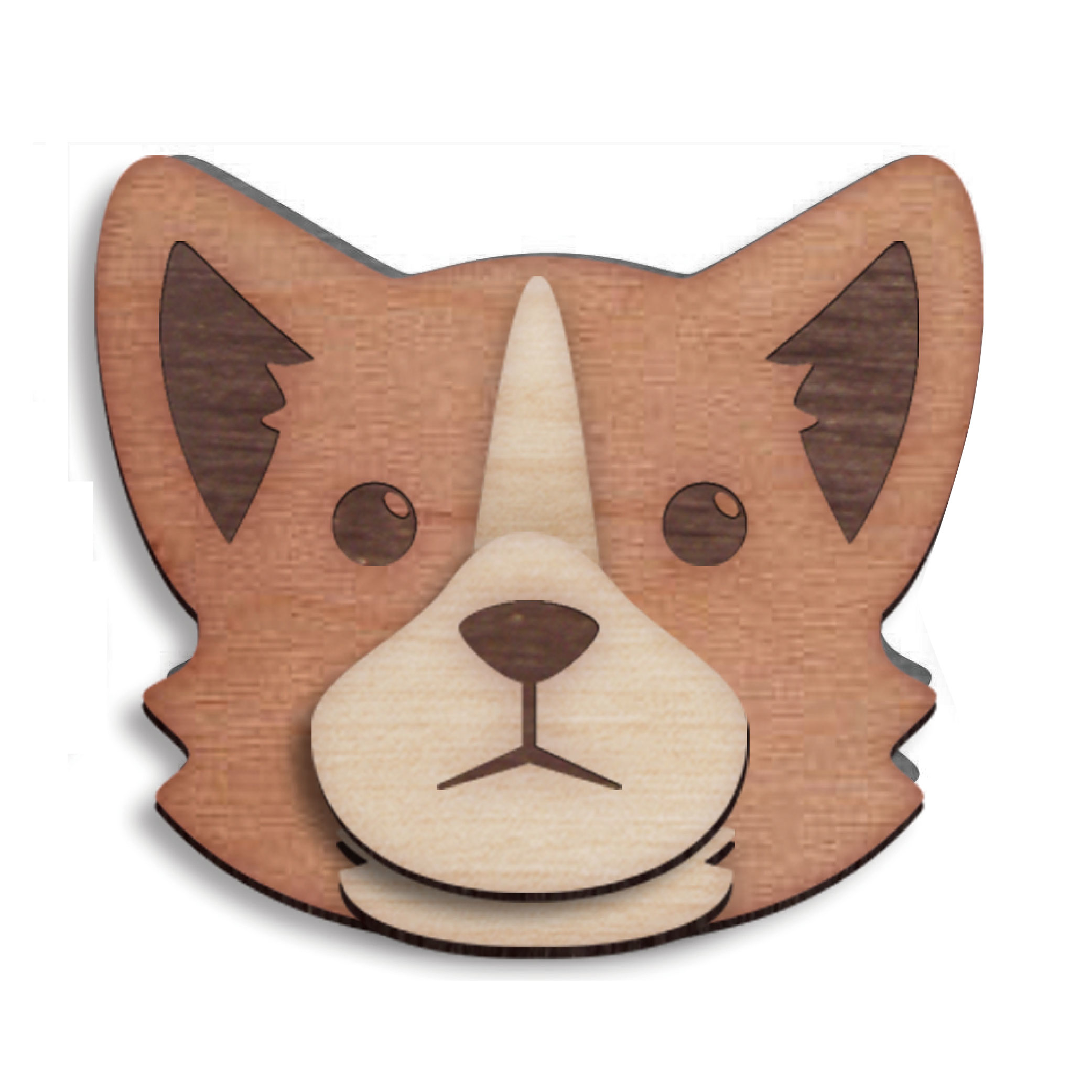 柯基─原木自黏掛勾