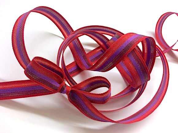 多彩寬條紋平織/2款寬度