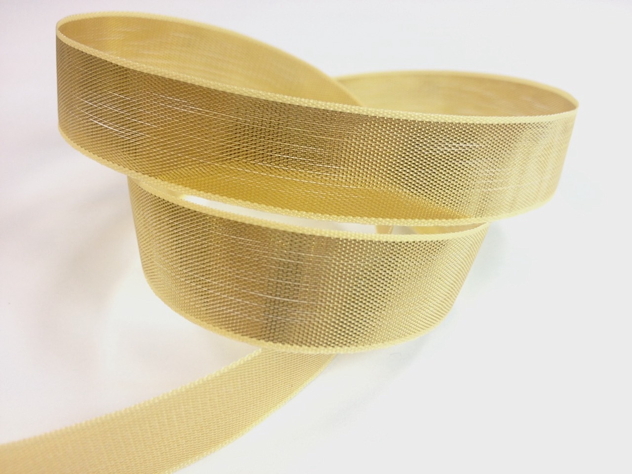 織邊光面純金蔥帶