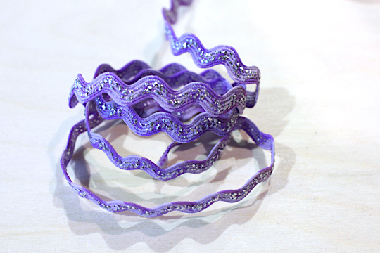 彩紋金蔥彎彎帶_8mm