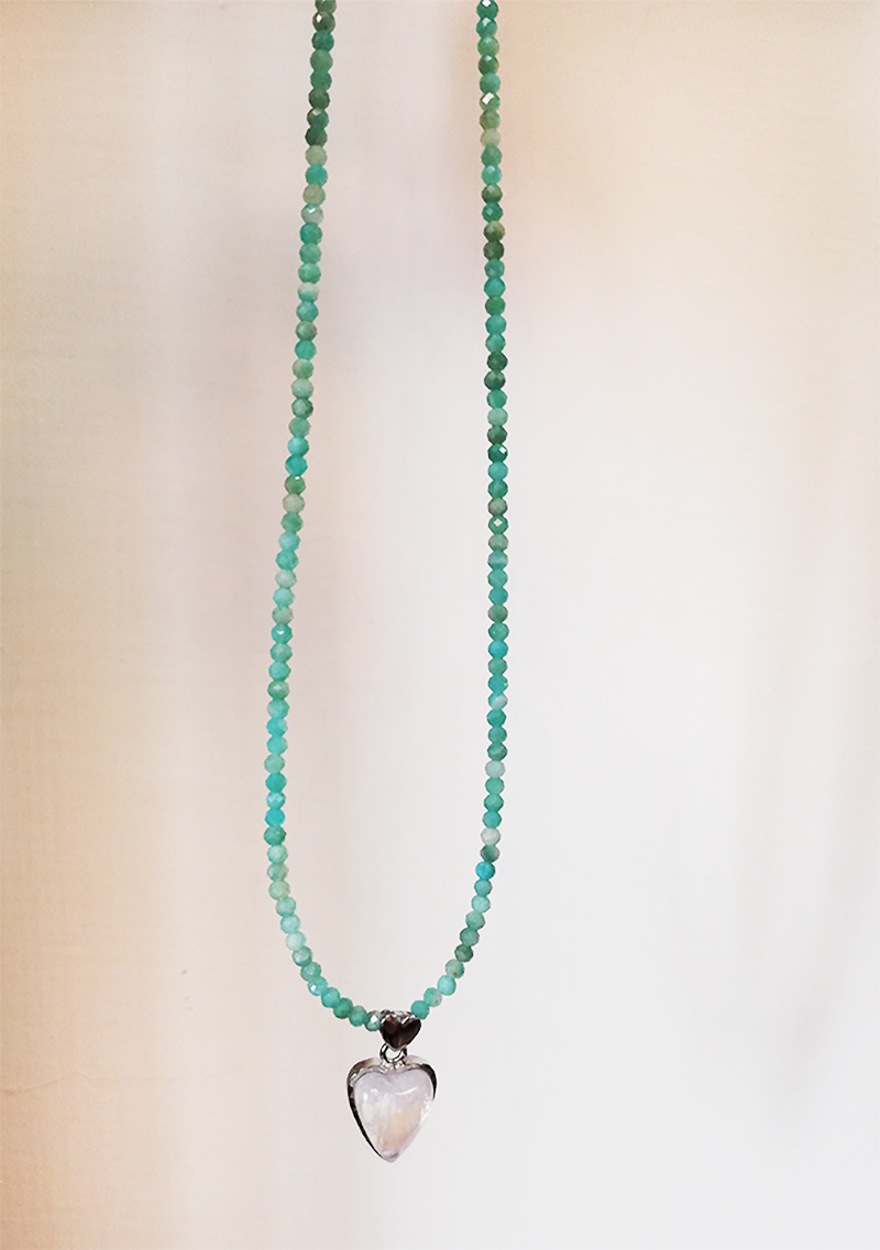 五彩月光天河石項鍊（已售完）