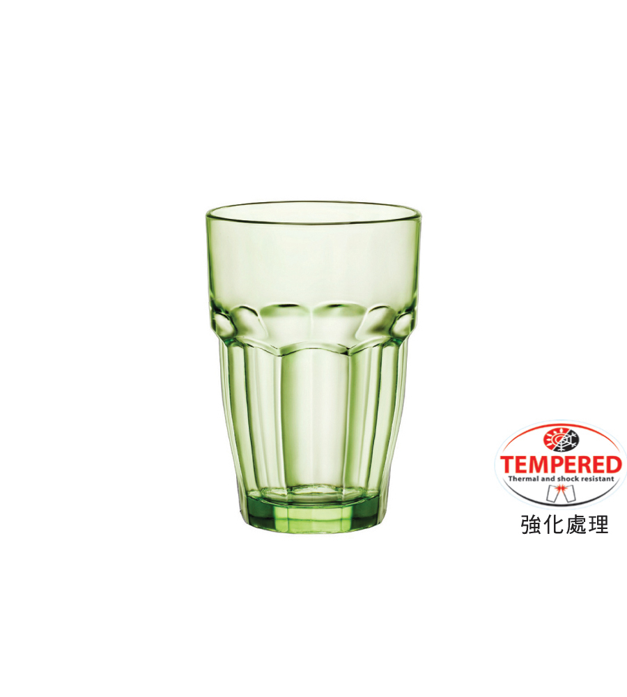 Bormioli Rocco 彩色強化杯 370ml-薄荷綠/1入