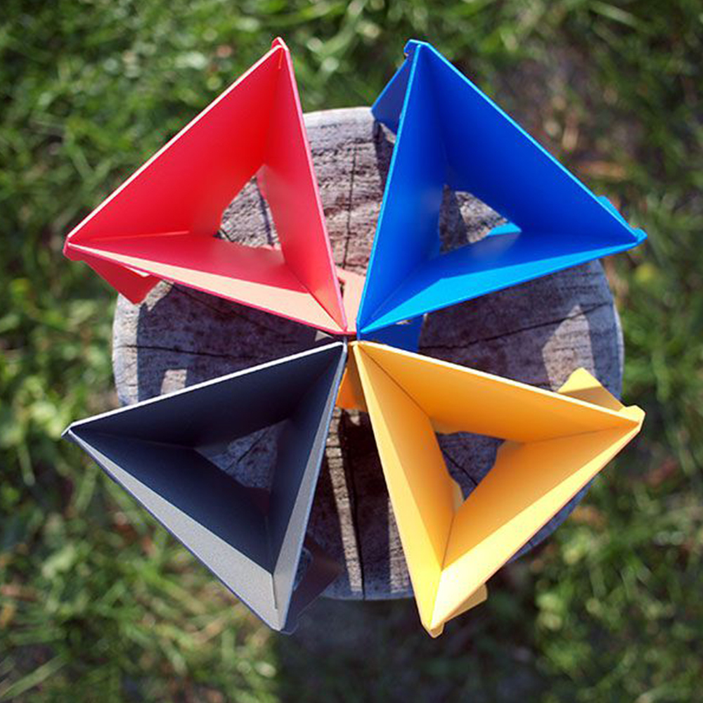 Munieq Tetra Drip  01P 簡約攜帶型濾泡咖啡架- 藍(小)