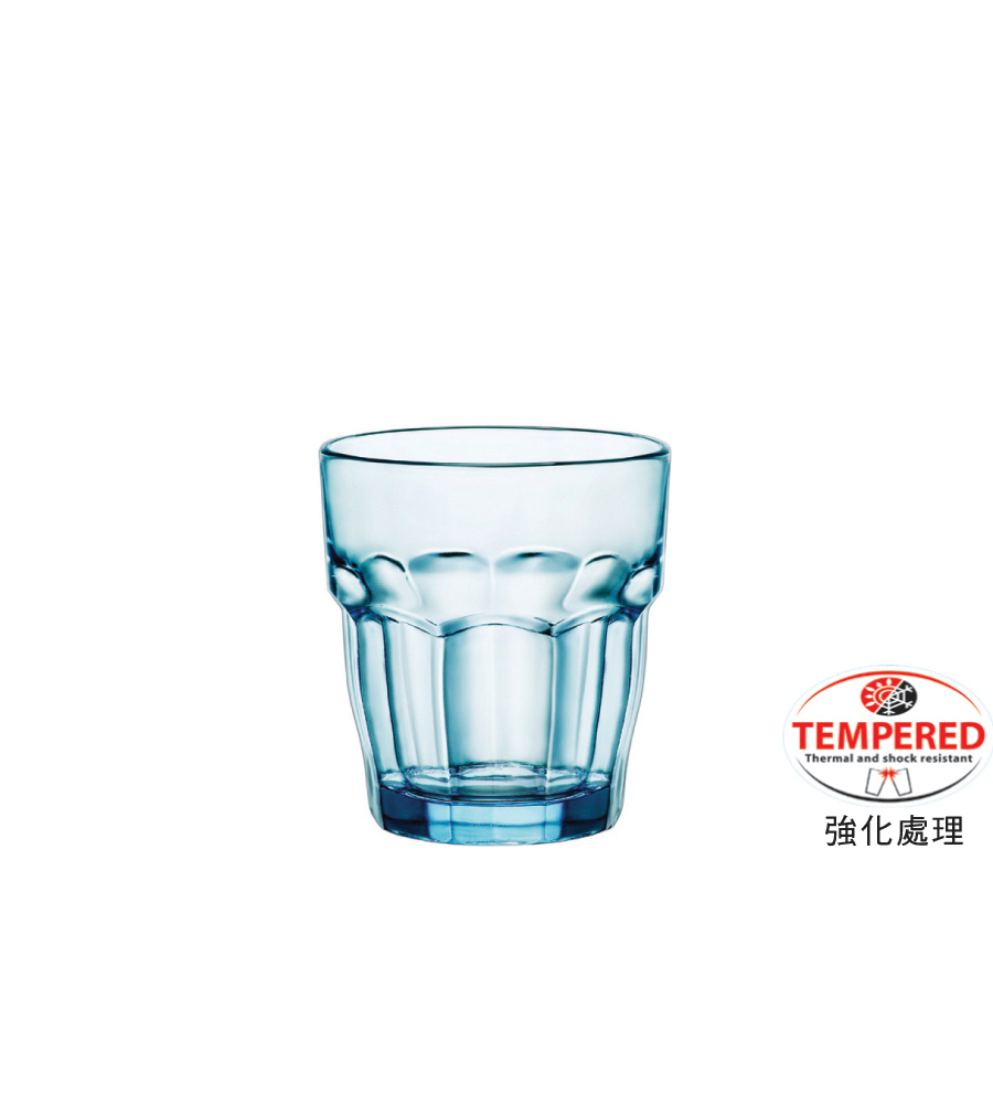 Bormioli Rocco 彩色強化杯270ml-水藍色/1入