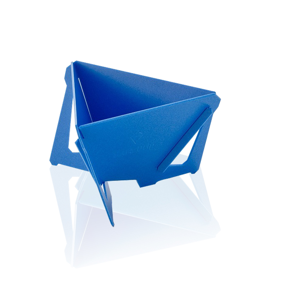 Munieq Tetra Drip  01P 簡約攜帶型濾泡咖啡架- 藍(小)