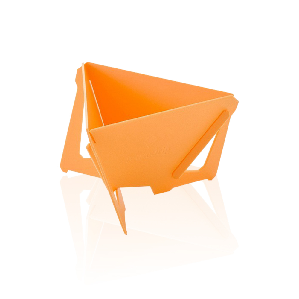 Munieq Tetra Drip  01P 簡約攜帶型濾泡咖啡架- 黃(小)