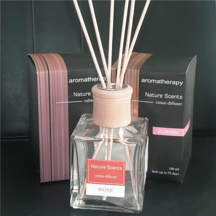 四方籐枝香薰花座190ml No:438457