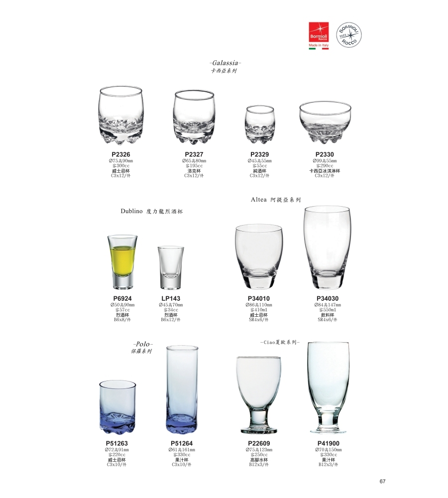 Bormioli Rocco 度力龍烈酒杯/1入