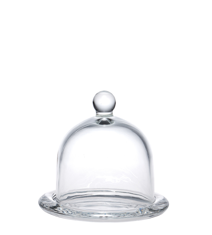 玻璃罩檸檬盤-中/1入