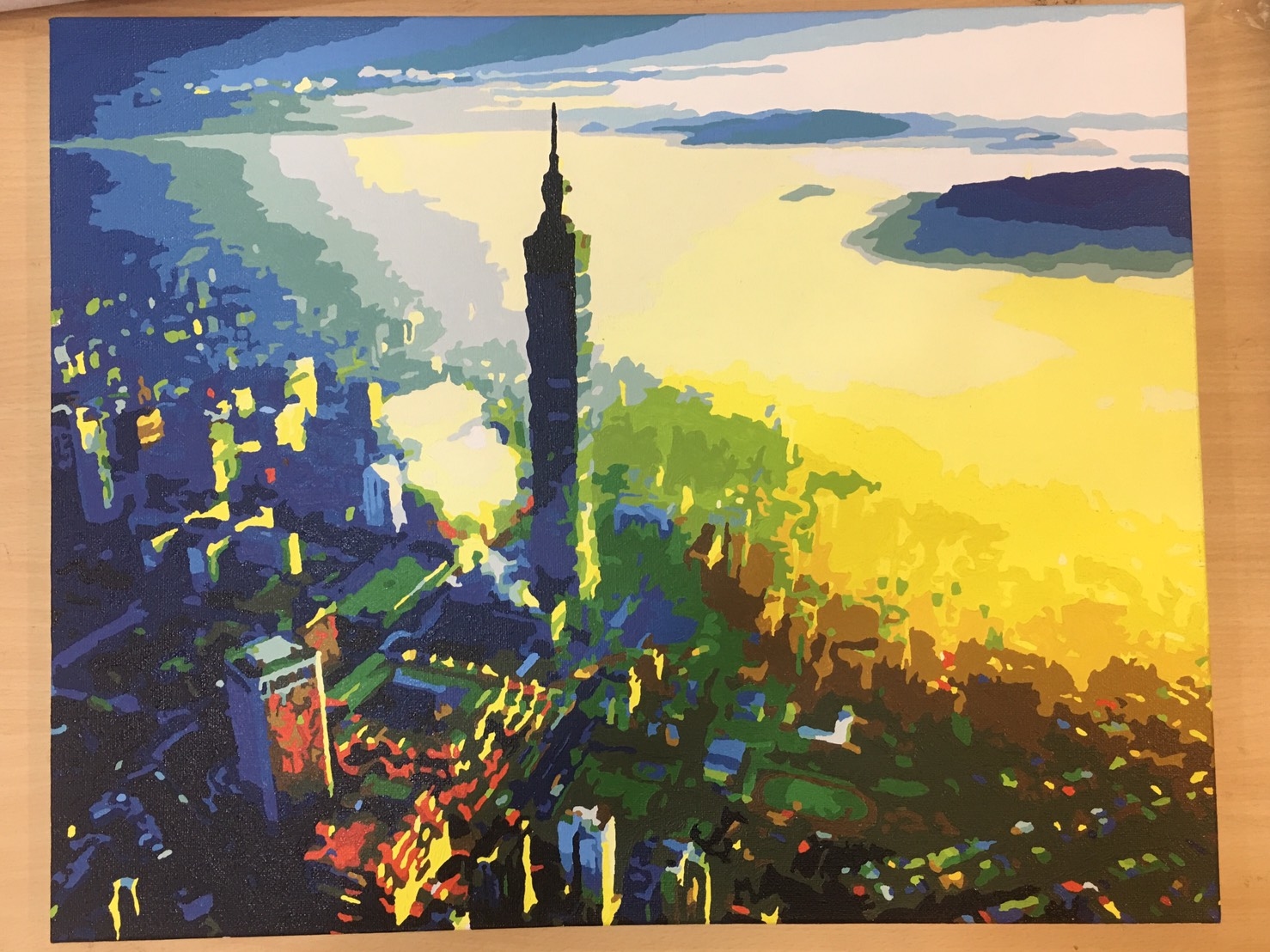 【TW033】台灣風情誌-台北的天空