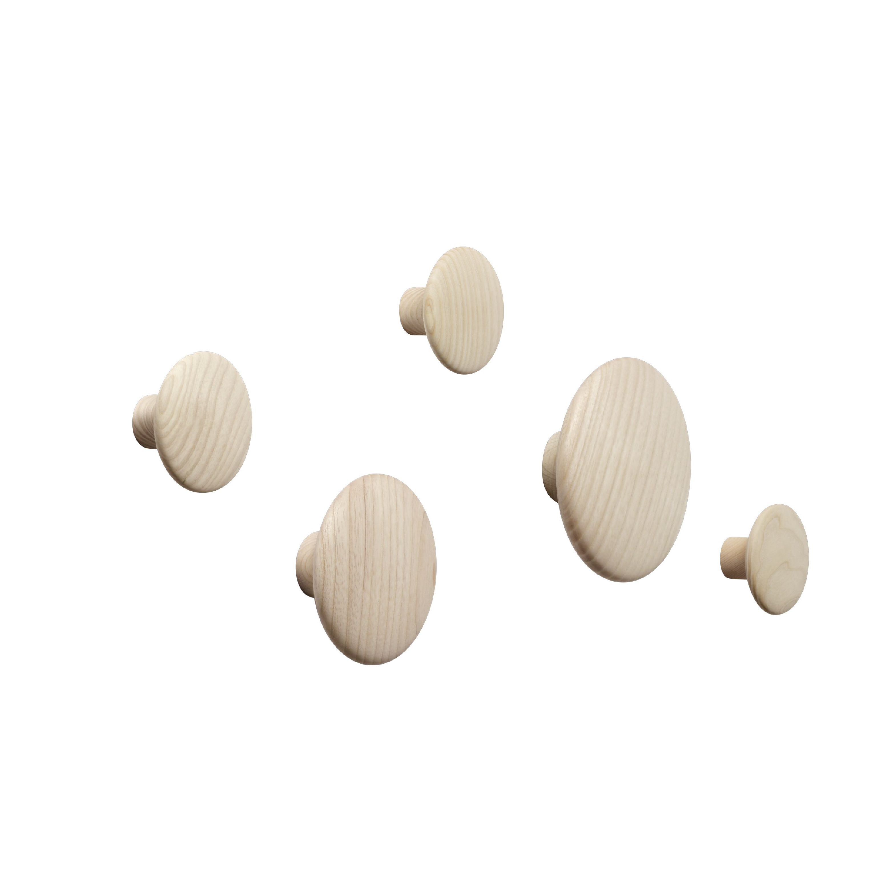 掛點 / 木質掛鉤禮盒組 by Muuto