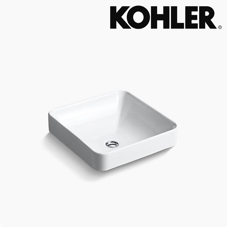 Kohler "Forefront" K-2661X-0 Square Vessel Washbasin