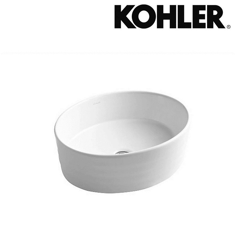 Kohler "Tresham" K-2965T-0 Oval Vessel Washbasin