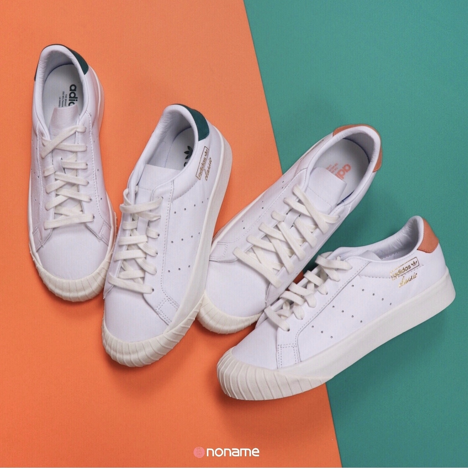 💥出清特價💥 Adidas Original Everyn Smith 兩色 奶油底 餅乾鞋 (女生)