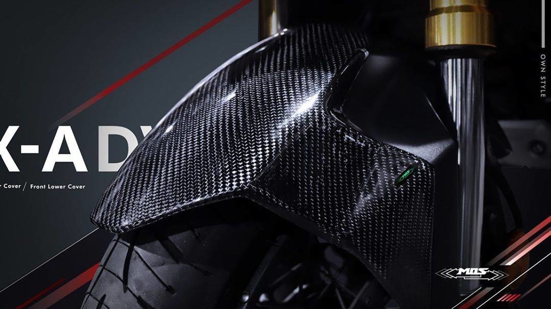 Carbon Fiber Front Fender Cover for Honda X-ADV 750