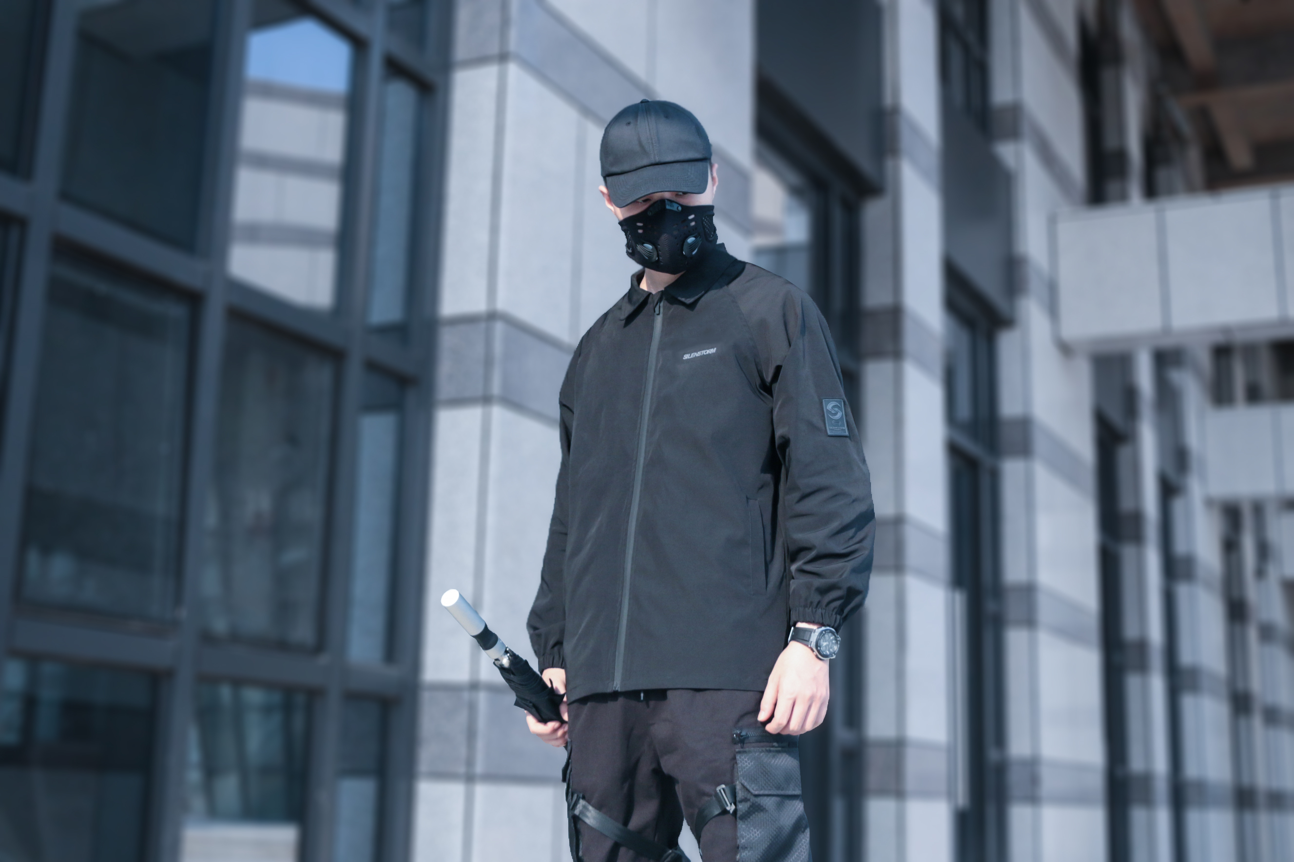 暗黑機能防水教練夾克