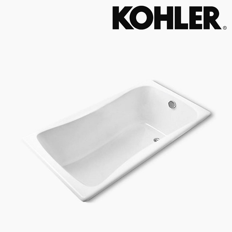 Kohler "Bliss" K17270H0 Drop In Cast Iron Bathtub